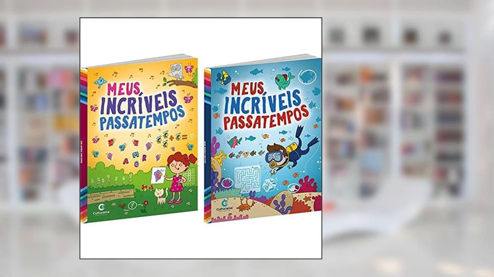 Meus Incríveis Passatempos Sortido - 2 Capas, do autor Equipe Cultura