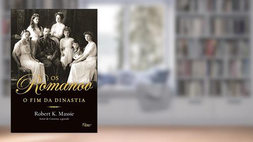 Capa de Os Romanov: O fim da dinastia, do autor Robert K. Massie