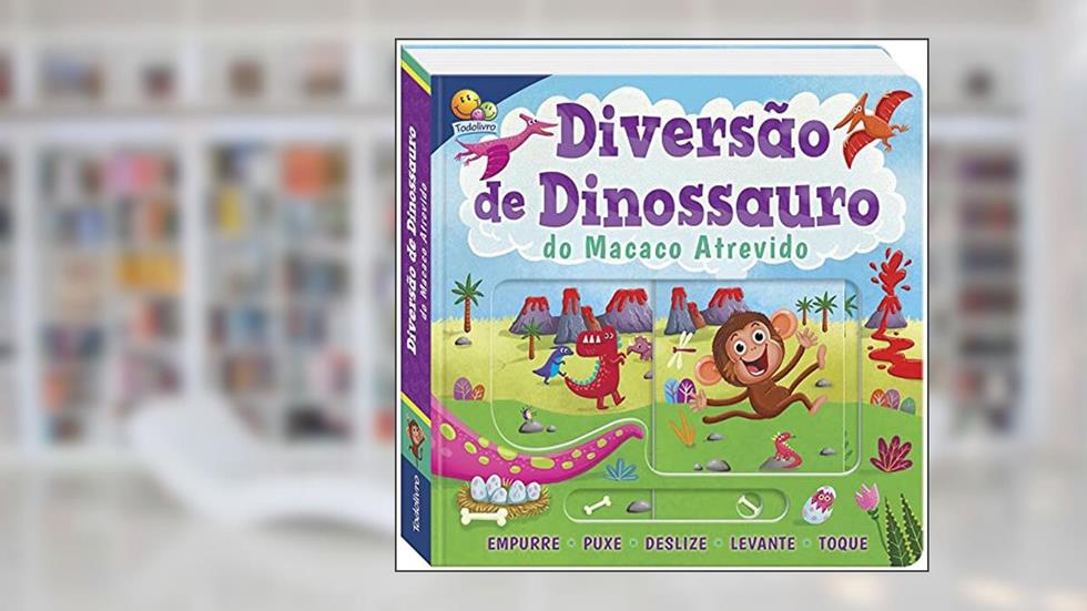 Empurre, puxe...e muito mais!Dinossauro, do autor Autumn Publishing