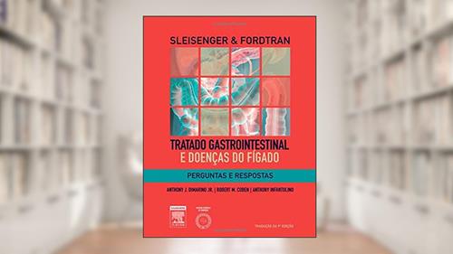 Capa de Sleisenger & Fordtran's Perguntas e respostas em tratado gastrointestinal e doenças do fígado, do autor Anthony DiMarino