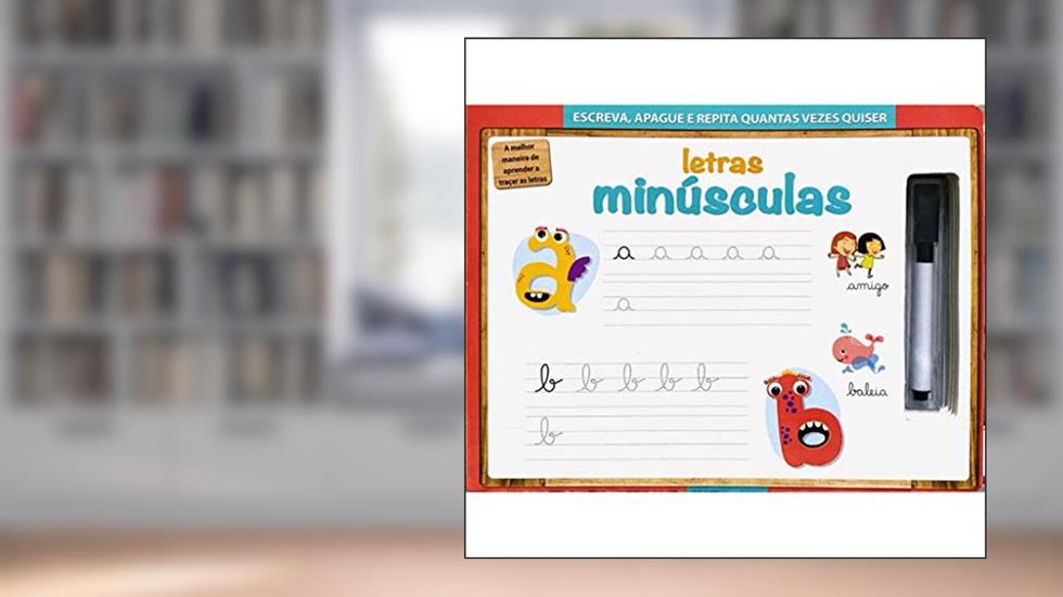 Escreva, Apague e Repita - Letras Minusculas, do autor Equipe Pé da Letra; Pé Da Letra