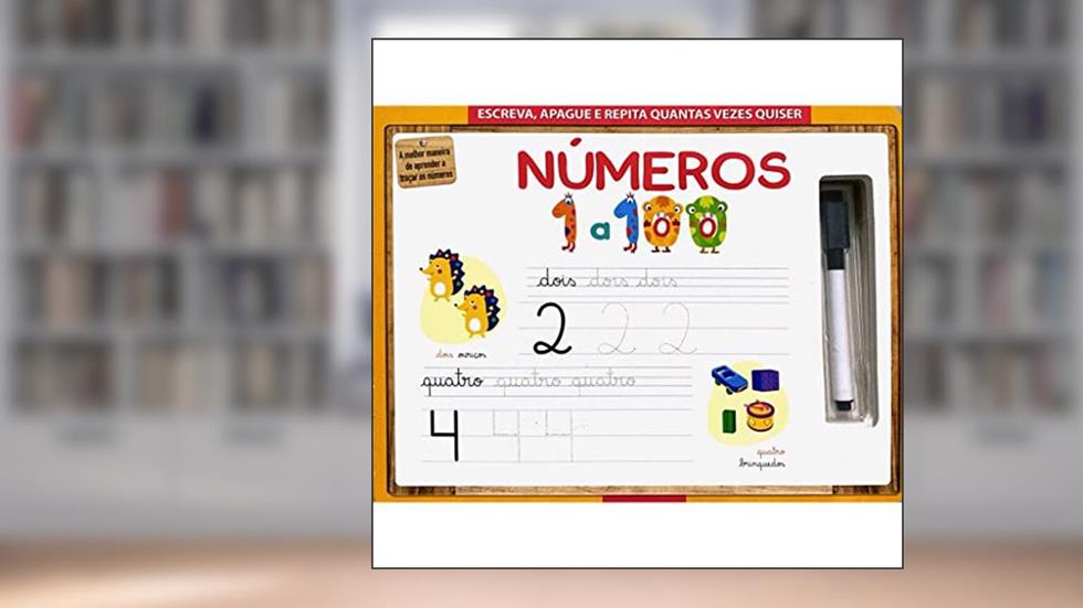 Escreva, Apague e Repita - Numeros, do autor Equipe Pé da Letra; Pé Da Letra