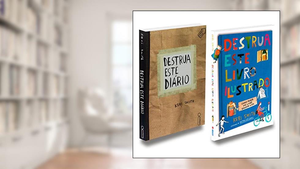 Kit Destrua Este Diário + Destrua Este Livro Ilustrado, do autor Autor Keri Smith