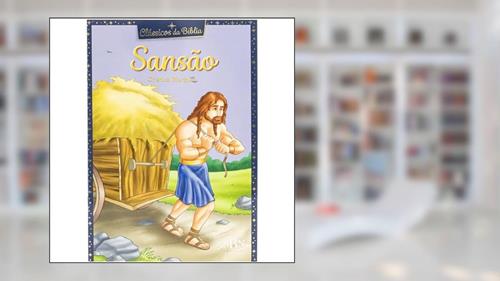 Capa de Clássicos da Bíblia: Sansão, do autor CRISTINA MARQUES
