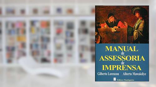 Capa de Manual de Assessoria de Imprensa, do autor Alberto Mawakdiye