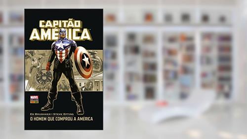 Capa de Capitão América - O Homem que Comprou a América: 1, do autor Ed Brubaker