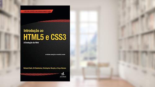 Capa de Introdução ao Html5 e Css3, do autor vários
