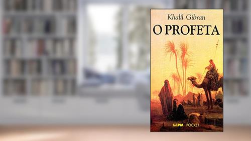Capa de O Profeta, do autor Khalil Gibran