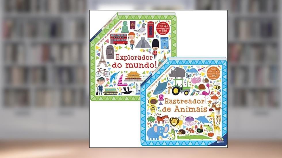 Kit Dobre E Encontre: Explorador Do Mundo + Rastreador De Animais, do autor VÁRIOS AUTORES