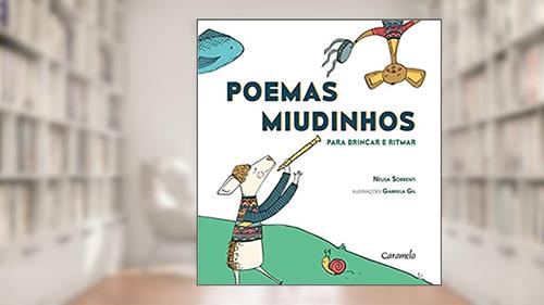 Capa de Poemas miudinhos: Para brincar e ritmar, do autor Neusa Sorrenti