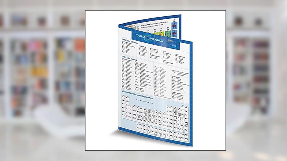 Tabela Periódica c/encarte, do autor Todolivro