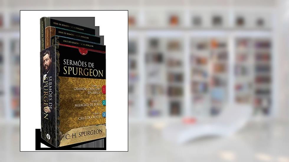 Box 1 - Sermões de Spurgeon - 3 livros: 3 livros do príncipe dos pregadores, do autor Charles Haddon Spurgeon