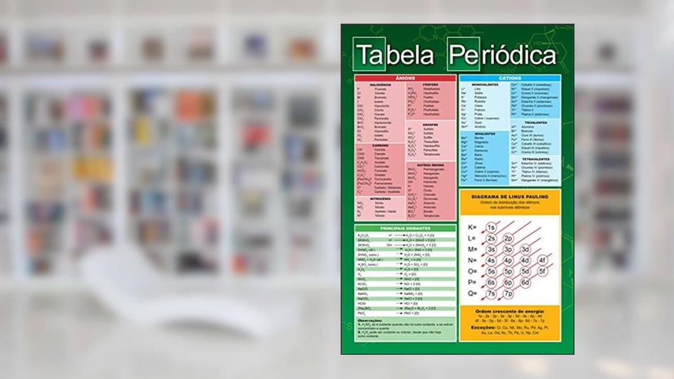 Tabela Periódica: Versão Atualizada, do autor Ciranda Cultural