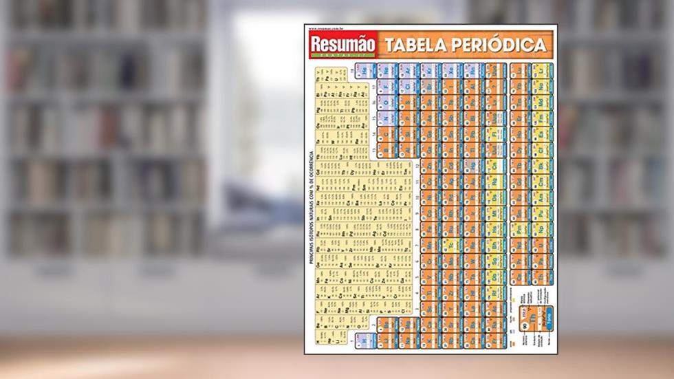 Tabela Periódica, do autor Mark Jackson