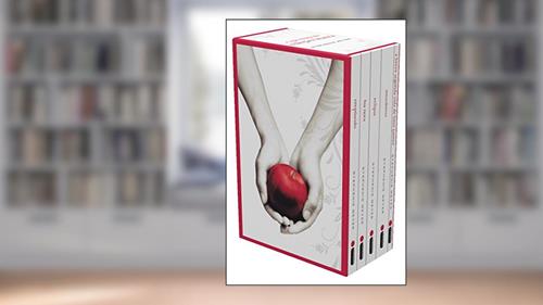 Capa de Saga Crepúsculo - Caixa com 5 Livros, do autor Stephenie Meyer