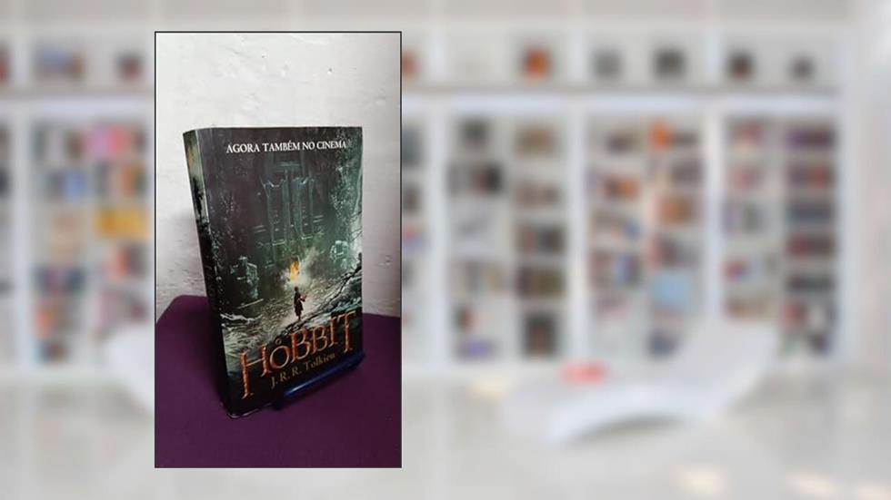 O Hobbit - capa do filme 2 - a desolação de Smaug, do autor J. R. R. Tolkien