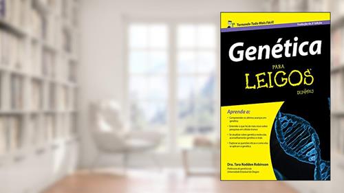 Capa de Genética Para Leigos, do autor Tara Rodden Robinson