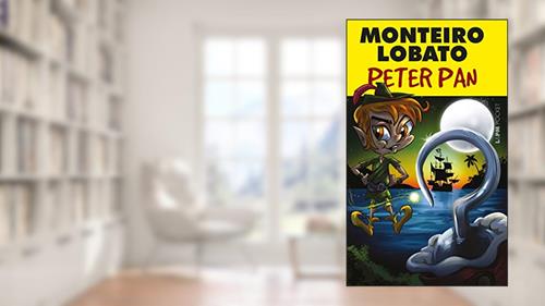 Capa de Peter Pan, do autor Lobato Monteiro