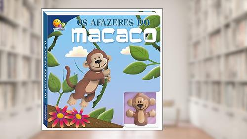 Capa de Dedoche-Leia e Brinque:Afazeres do Macaco,Os, do autor Inc. The Clever Factory