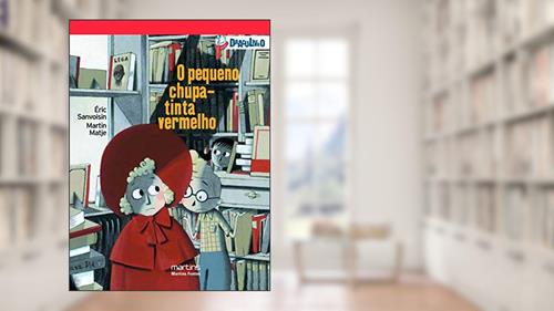 Capa de Pequeno Chupa-Tinta vermelho, O - Draculivro 4, do autor Eric Sanvoisin