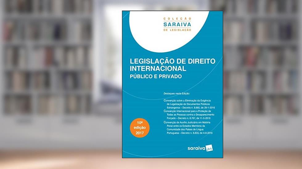 Legislação de Direito Internacional, do autor Vários Autores