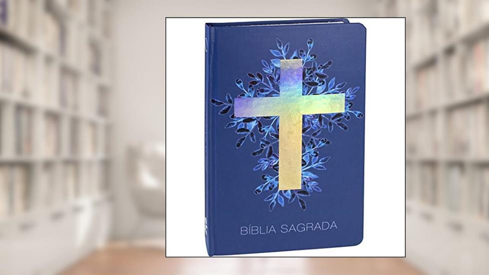 Bíblia Sagrada Almeida Revista e Atualizada - Capa Cruz Luz: Almeida Revista e Atualizada (ARA), do autor Sociedade Bíblica do Brasil