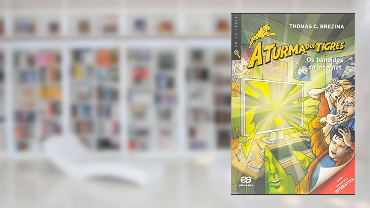 Os bandidos da internet, do autor Thomas Brezina