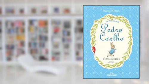Capa de As aventuras de Pedro Coelho, do autor Beatrix Potter