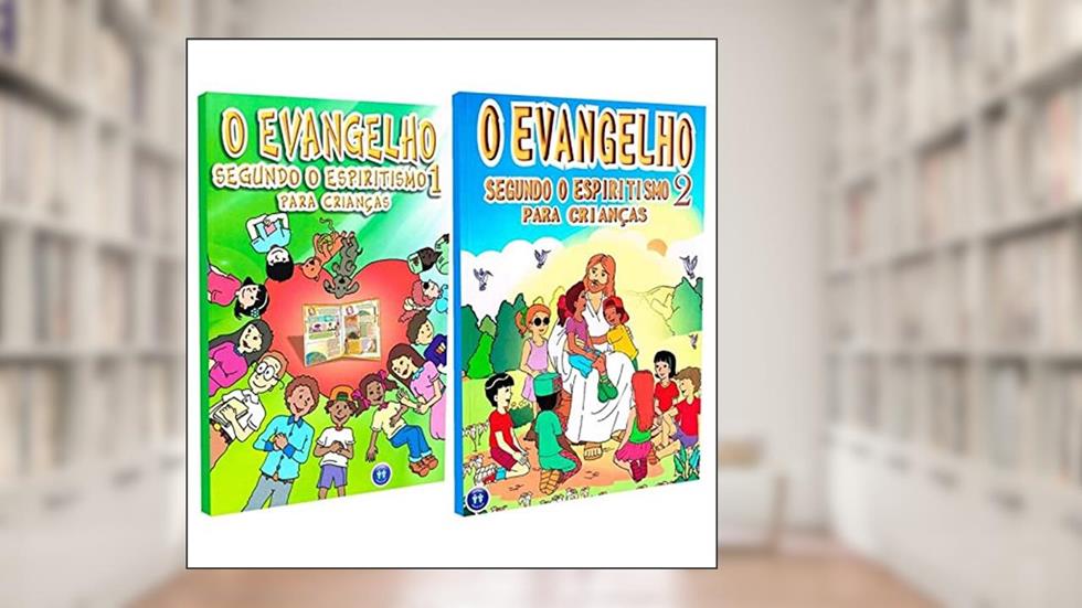 Kit o Evangelho Segundo o Espiritismo 1 e 2 Para Crianças, do autor Autor Comissão De Evangelização Auta De Souza