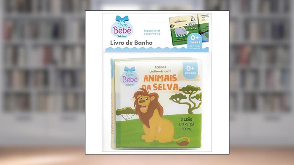 Tchibum - Um livro de banho! Animais da Selva, do autor Todolivro