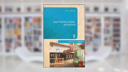 Capa de Experimentos simples de Química, do autor Mariza Magalhães