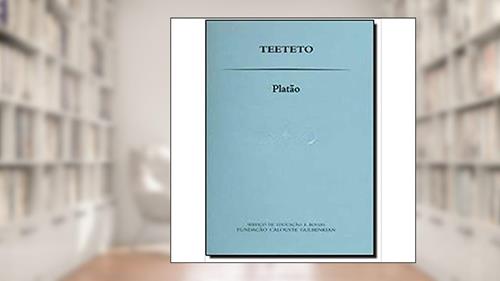 Capa de Teeteto, do autor Platão