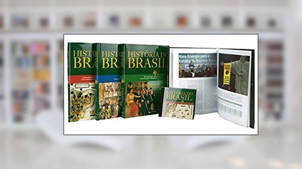 Coleção História Do Brasil Barsa 4 Livros e CD Interativo, do autor barsa planeta