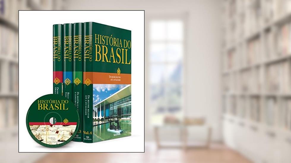 História do Brasil Barsa: 4 livros + 1 CD, do autor Editora Barsa Planeta