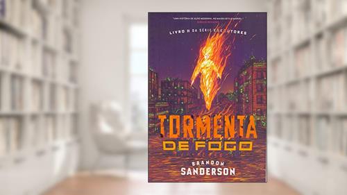 Capa de Tormenta de Fogo: Livro II da série Executores: 2, do autor Brandon Sanderson