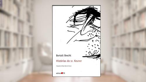 Capa de Histórias do sr. Keuner, do autor Bertolt Brecht