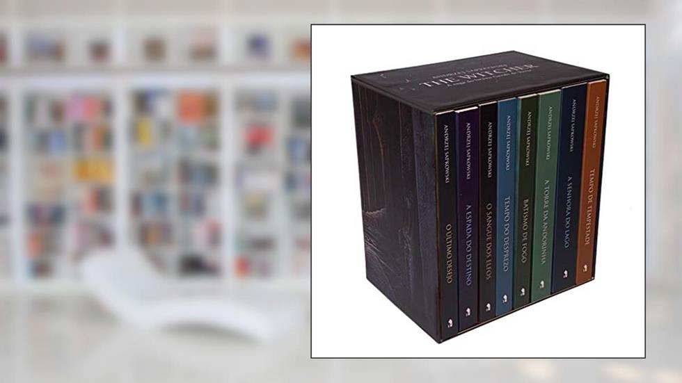 The Witcher - Box capa clássica, do autor Andrzej Sapkowski