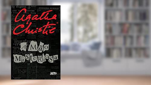 Capa de A Mão Misteriosa, do autor Agatha Christie