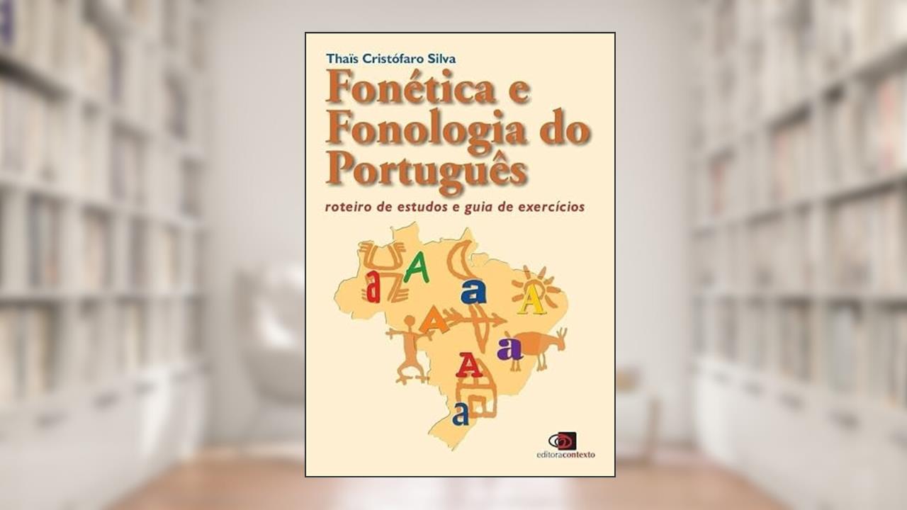 Capa de Fonetica e fonologia (edição com CD), do autor Thais Cristofaro Silva