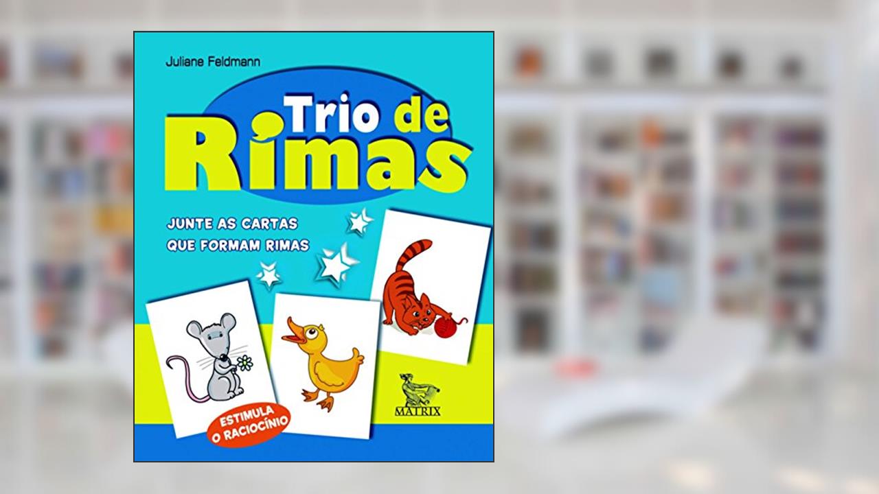 Capa de Trio de rimas, do autor Juliane Feldmann