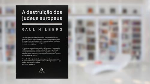 Capa de A destruição dos judeus europeus, do autor Raul Hilberg