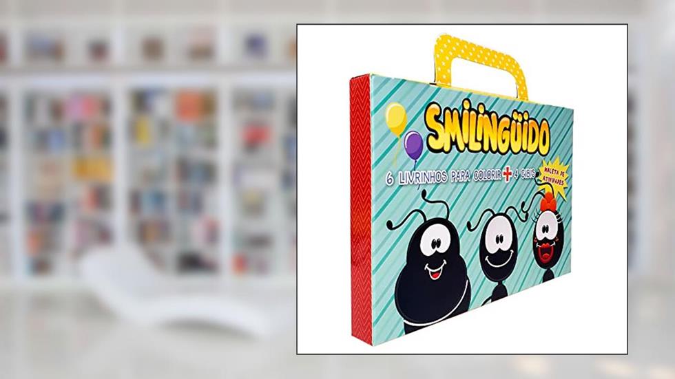 Maleta Smilinguido 1 - 4 Gibis e 6 livros para colorir, do autor Publicações Pão Diário
