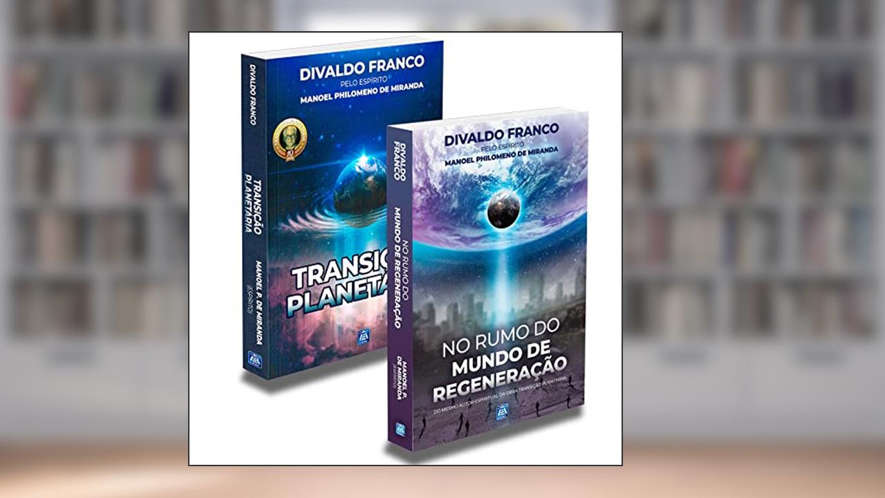 Kit No Rumo do Mundo de Regeneração + Transição Planetária, do autor Divaldo Pereira Franco; Manoel Philomeno de Miranda