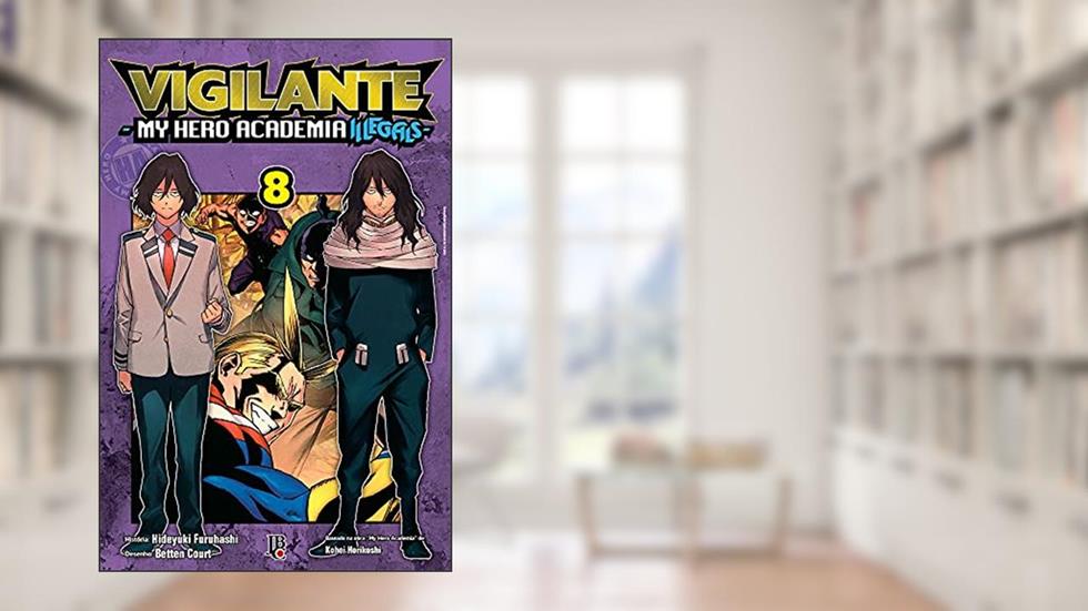 Vigilante My Hero Academia Illegals Vol. 08, do autor Hideyuki Furuhashi; Betten Court; Kohei Horikoshi