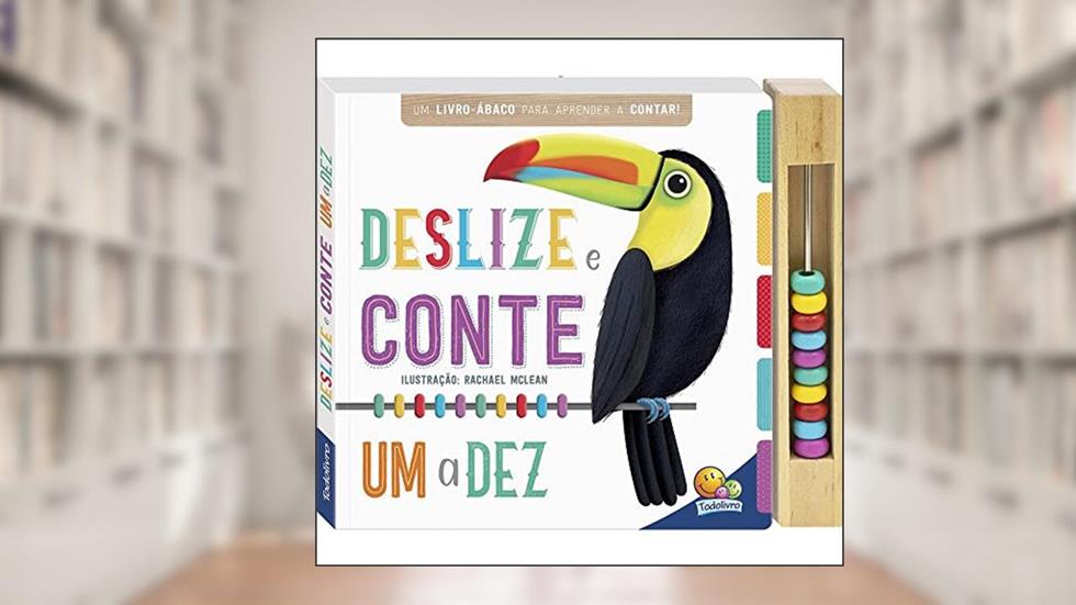 Primeiros Conceitos Aprenda com Ábaco: Deslize e Conte Um a Dez, do autor Autumn Publishing