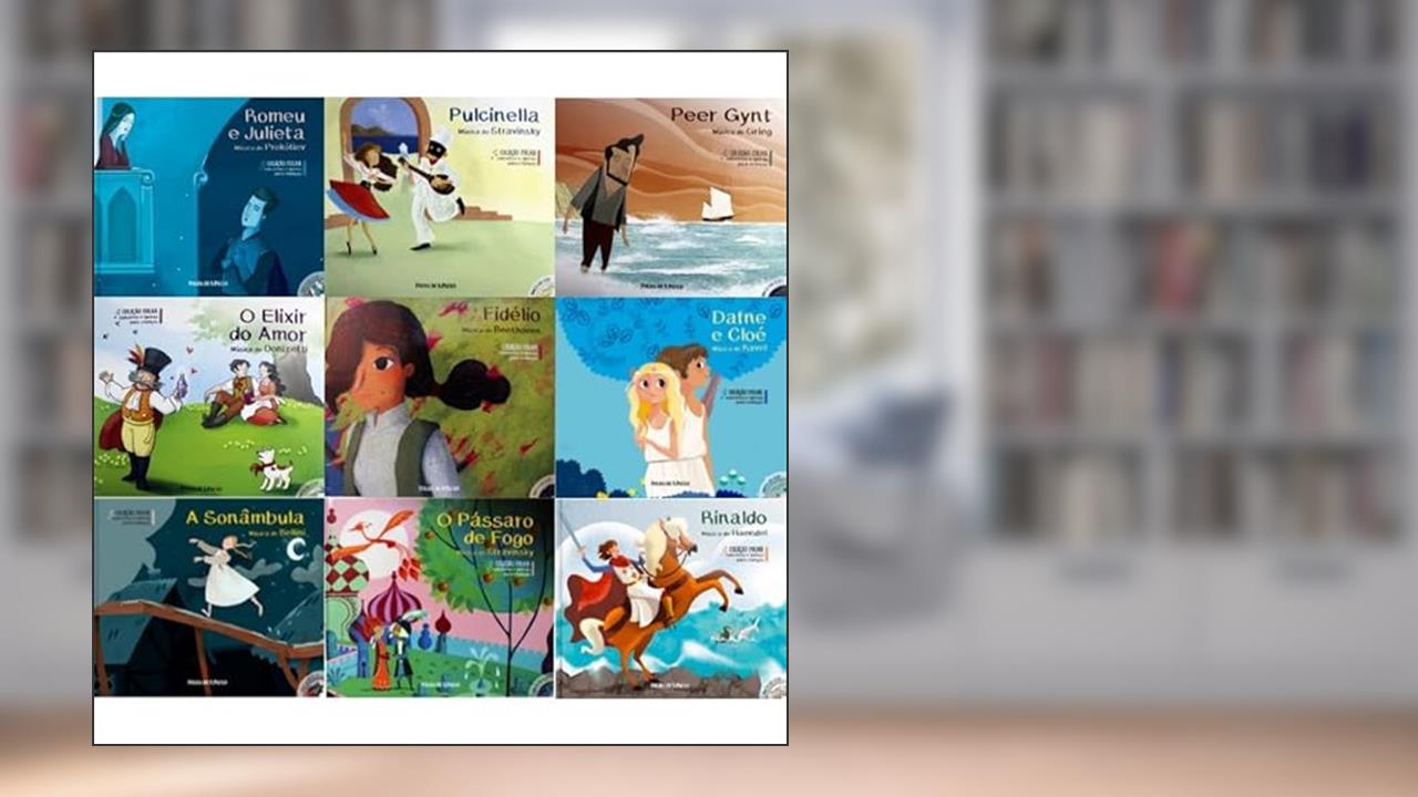 Capa de Coleção Concertos e Óperas para Crianças: 9 Livros, do autor VÁRIOS AUTORES