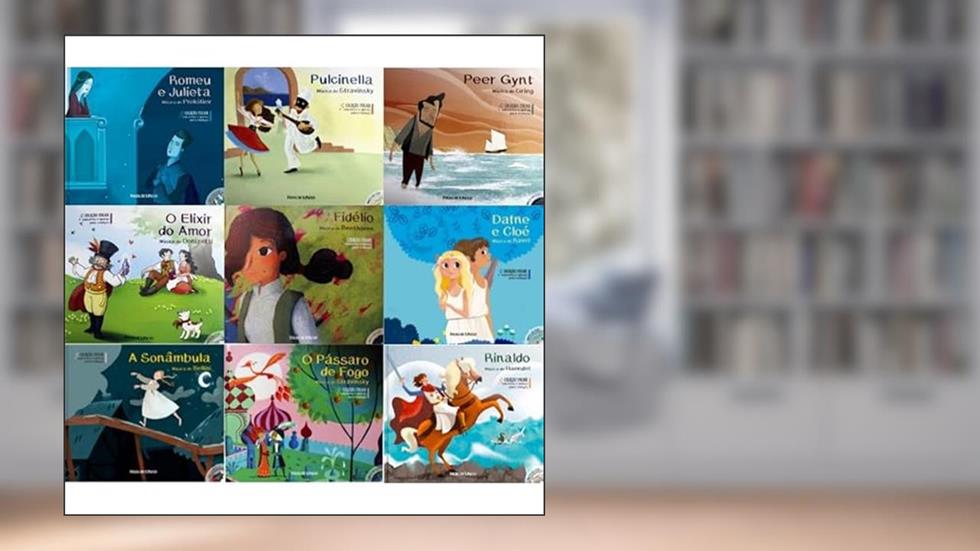 Coleção Concertos e Óperas para Crianças: 9 Livros, do autor VÁRIOS AUTORES