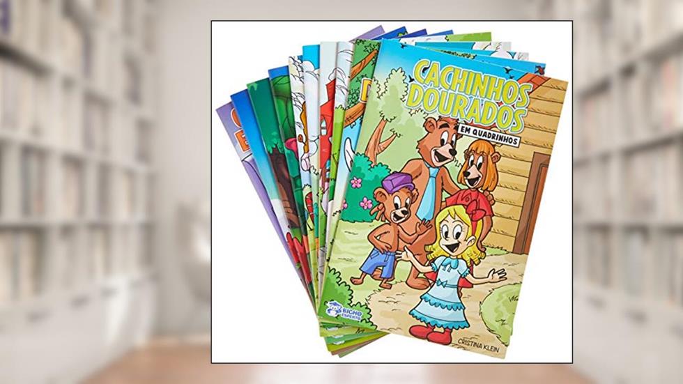 Coleção Fabulas em Quadrinhos (Pct com 10 Títulos Diferem, do autor Cristina Klein