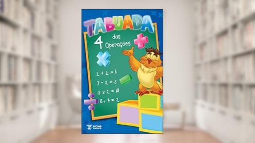 Capa de Tabuada das 4 Operações - Pct com 08 Livros, do autor Maicon Dos Santos