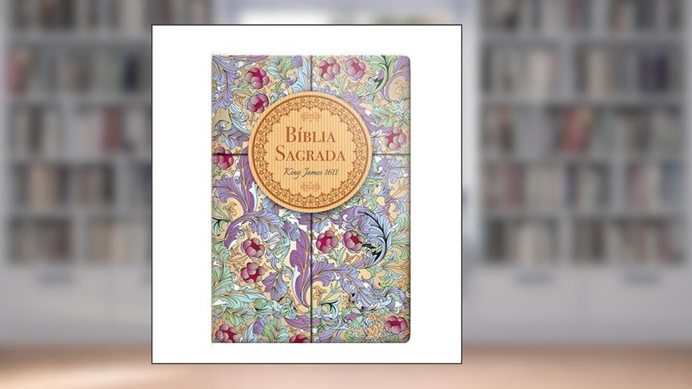 Bíblia King James 1611 Semi Luxo Cálamo e Canela, do autor King James